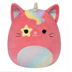 NWT Squishmallow Sienna the Caticorn, Ultra Soft Stuffed Plush Toy